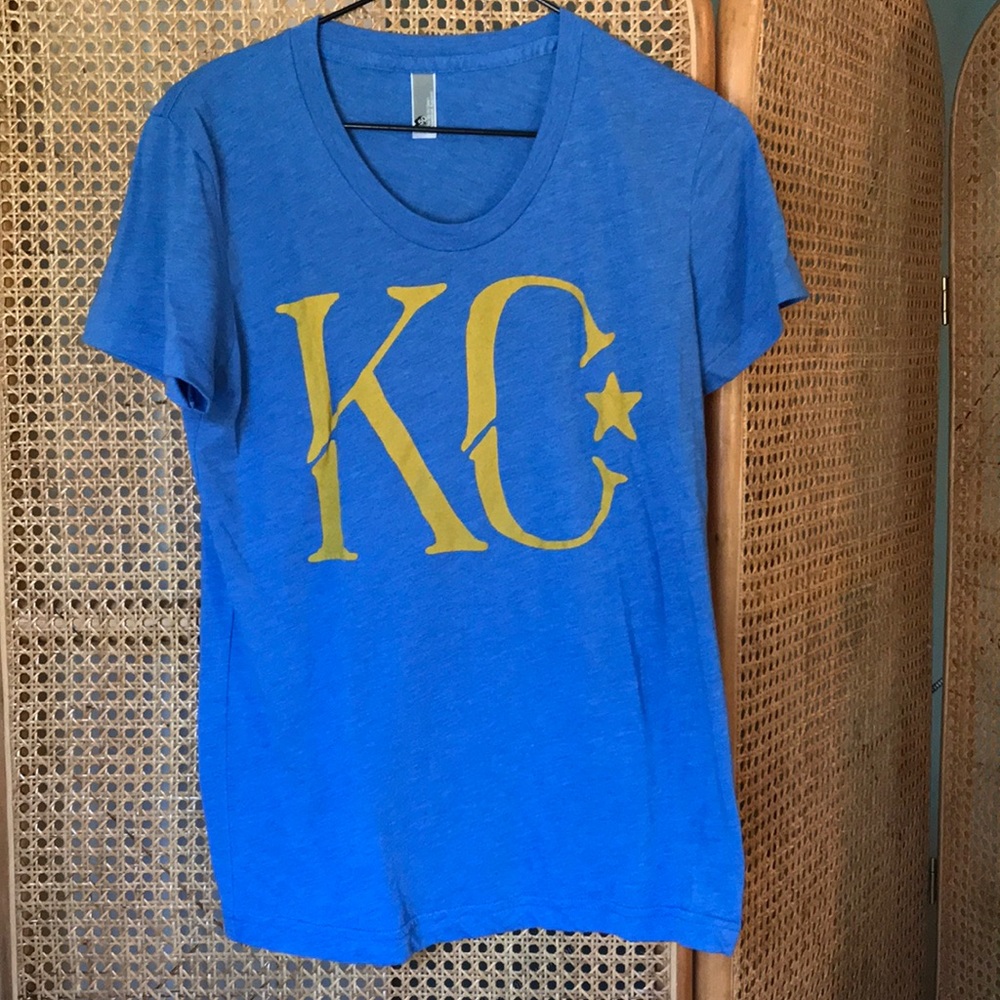 Kansas City tee, 50/50, women’s L size